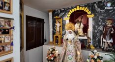 Cuenta con dos réplicas de la Esperanza de Triana y del Cristo de las Tres Caídas.  // CharryTV