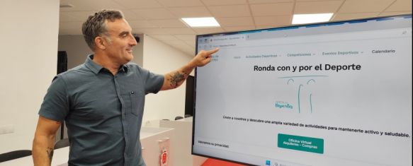 El área de Deportes estrena nueva página web