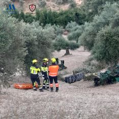 Los efectivos no pudieron hacer nada para salvar la vida del hombre // Consorcio Provincial de Bomberos