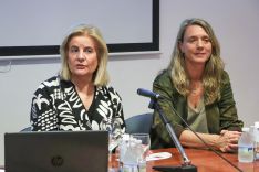 Fátima Báñez en su intervención // FGUMA