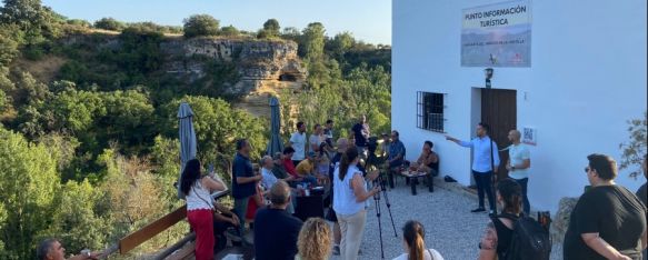 Arriate estrena un punto de información turística dedicado al Arroyo de la Ventilla