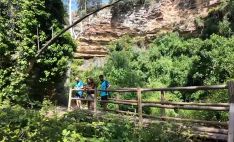 El sendero circular está acondicionado, con un nivel medio de dificultad.  // CharryTV