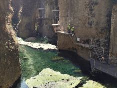 El río Guadalevín podrá apreciarse de una nueva manera // Laura Caballero