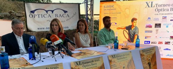 Óptica Baca celebrará su XL Torneo de Tenis del 4 al 17 de agosto