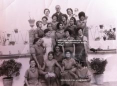 Mujeres en la fábrica de Melgar en los años 60.  // Biblioteca de la Serranía. 