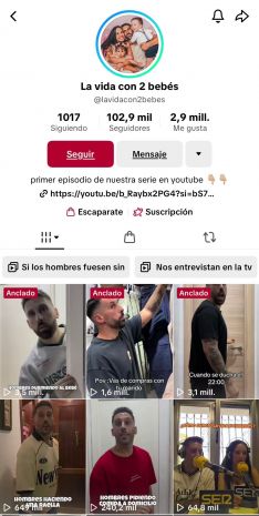Su cuenta de Tik Tok no para de creecer.  // CharryTV