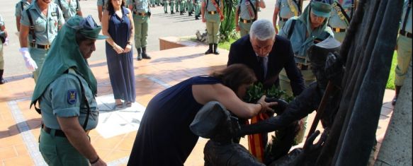 Emotivo recuerdo al sargento Gallart en el acto en Ronda por el 105 aniversario de La Legión, El jefe de zona del Consorcio Provincial de Bomberos, Álvaro…, 22 Sep 2025 - 13:21