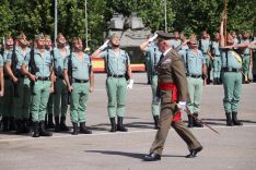 El acto fue presidido por el general de división Alberto García Romera, jefe del Estado Mayor de la Fuerza Terrestre // CharryTV