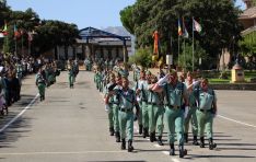Imagen del desfile de la fuerza // Manolo Guerrero