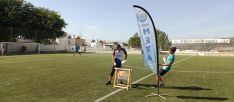 Zona de meta en instalaciones municipales.  // Club COMA
