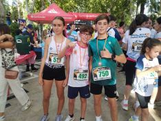 Vencedores de la prueba infantil.  // CharryTV