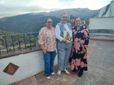 Judith, Caterina y Rocío son tres de las cuatro Mayordomas de 2025.  // CharryTV