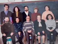 Imagen de los profesores antes de la jubilación de Zunifredo.  // CharryTV