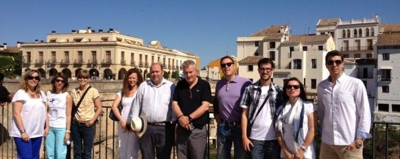 Iberoservice, Viajes Ruta Sol, Juliá, y Pérez y Cía se han interesado por el turismo de Ronda. // CharryTV