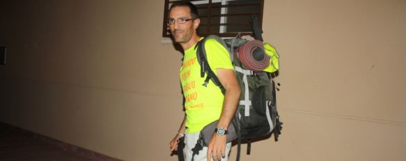 Jesús Manuel Gracia encuentra trabajo tras su andadura , El rondeño ha conseguido un empleo en lel sector de la hostelería en el municipio de Galapagar, 16 Aug 2012 - 17:05