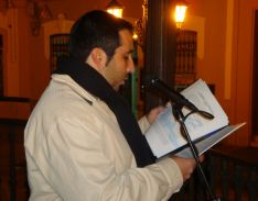 Un rondeño de pro como Rafael Ruiz ha sido el encargado de dar lectura al manifiesto. // CharryTV