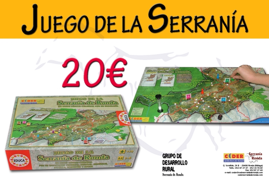 El Juego de la Serranía, ahora por sólo 20€.