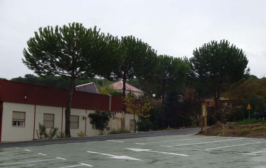 Instalaciones del Centro de Defensa Forestal de Ronda.