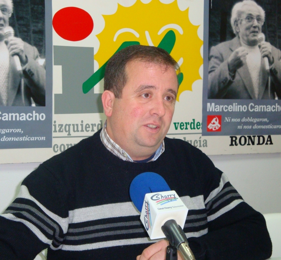 Rafael Ruiz, Portavoz Municipal de Izquierda Unida.