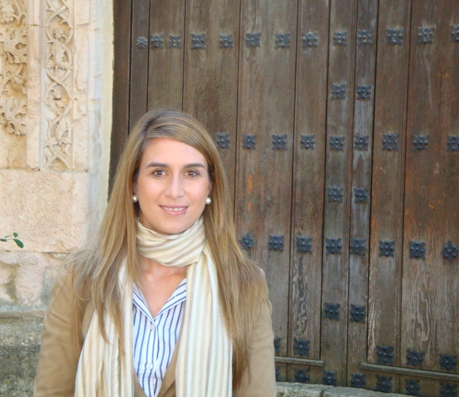 La Delegada de Atención al Mayor y Nuevas Tecnologías, Lidia García.