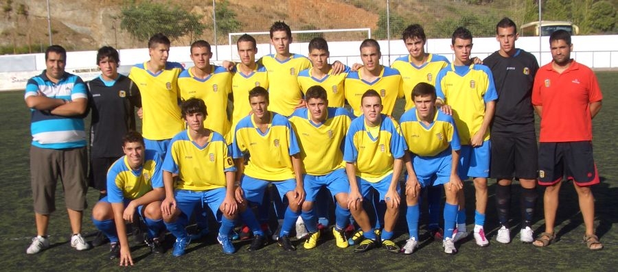 Imagen del 1ª Juvenil de la U.D. Ronda.