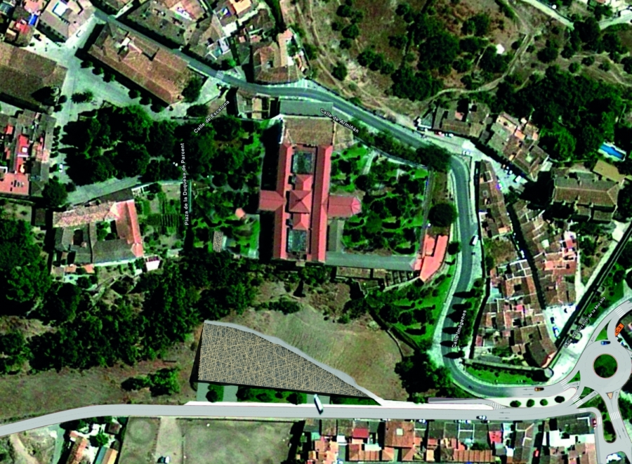 Puerta del Sur se ubicaría en las laderas de El Castillo, entre el casco histórico y el Barrio de San Francisco.