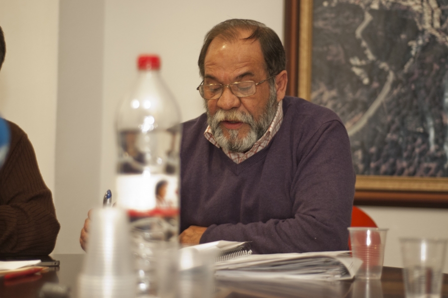 Francisco Gómez, alcalde de Benaoján.