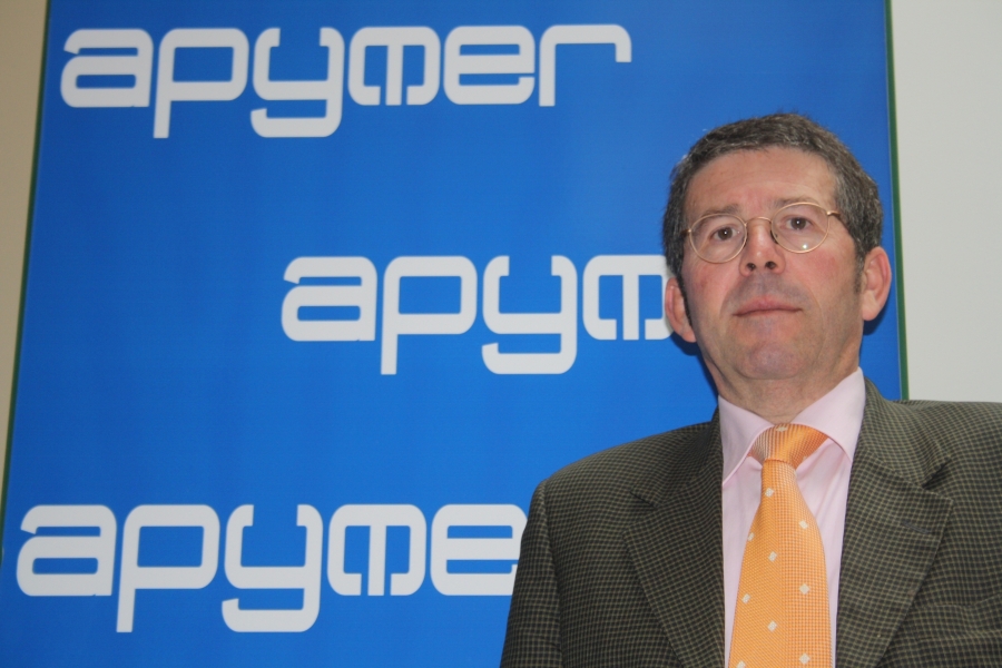 Salvador Galván, presidente de la Asociación de la Pequeña y Mediana Empresa de Ronda y Campillos.