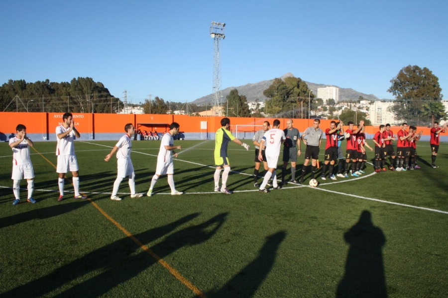 El encuentro se disputó en el campo anexo del Municipal de San Pedro de Alcántara.