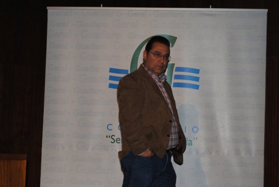 Miguel Alza, durante su etapa como presidente del Consorcio Genal - Guadiaro - Serranía de Ronda.