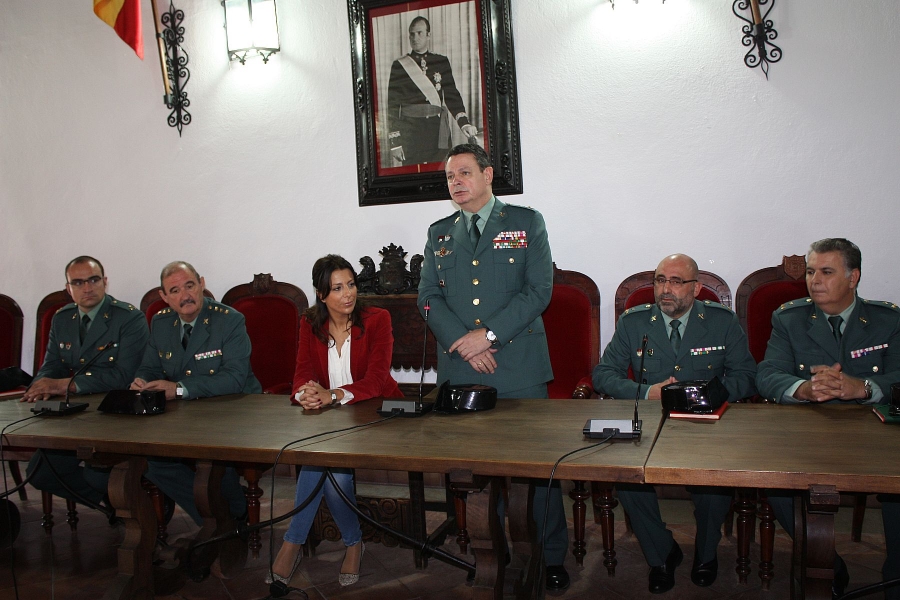 En el encuentro anual han participado más de cincuenta efectivos de la Guardia Civil.