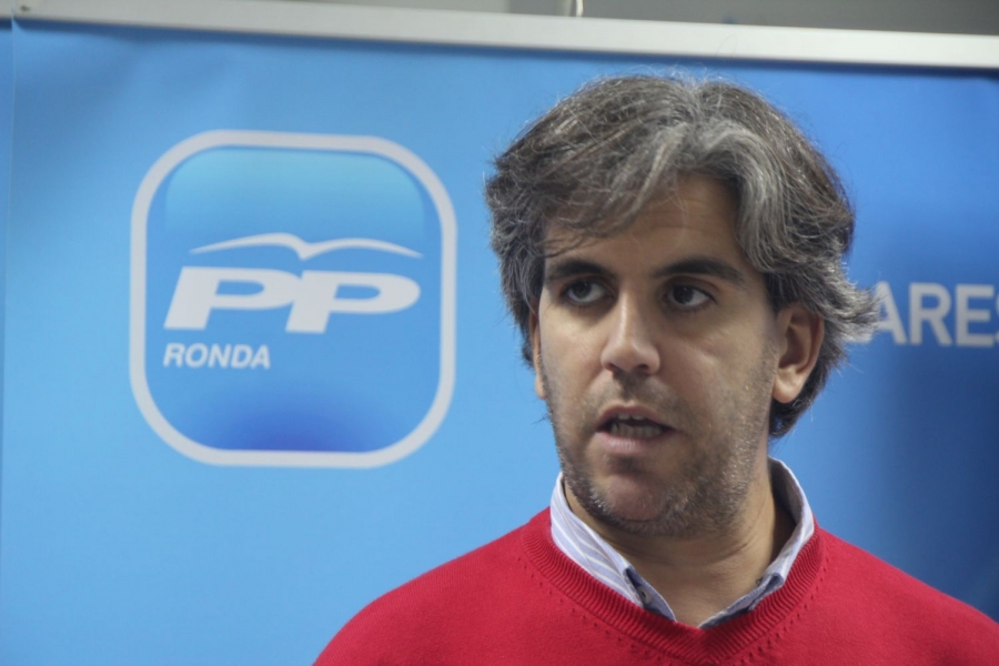 Antonio Arenas, Secretario General del Partido Popular en Ronda.