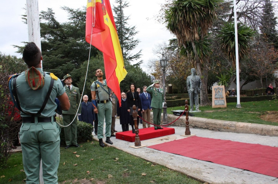 El Tercio Alejandro Farnesio 4º de la Legión formó parte del acto.