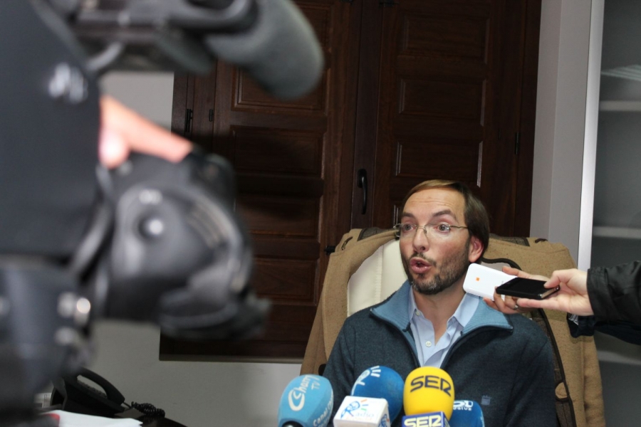 Daniel Harillo ha hecho pública su dimisión en una rueda de prensa celebrada este mediodía.