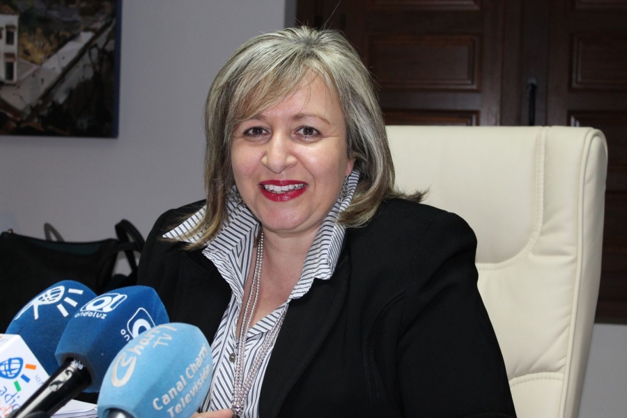 La edil de Turismo, Isabel María Barriga.