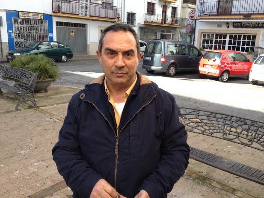 Cristóbal Ojeda, antes de explicar su historia ante las cámaras de Canal Charry.