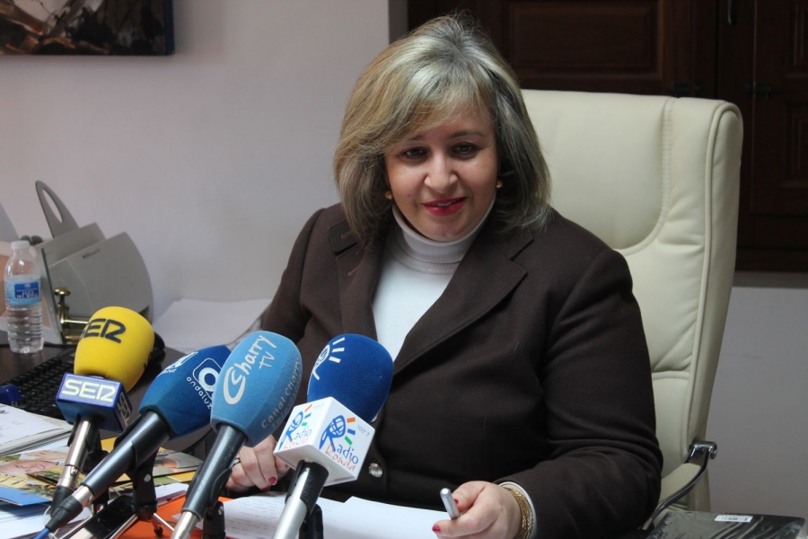 Isabel María Barriga, delegada de Obras y Urbanismo.