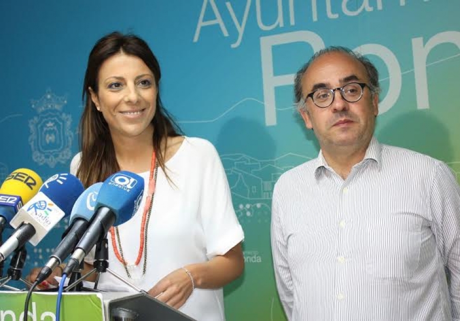 Fernández y Corrales, en rueda de prensa.