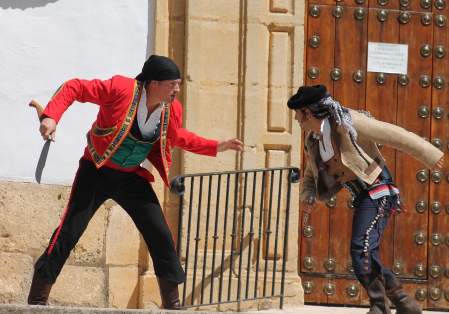 Recreación Sangre y Amor en la Sierra, de Grazalema.