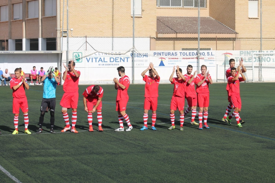 Once inicial del C.D. Ronda en el Constantino Cortés.