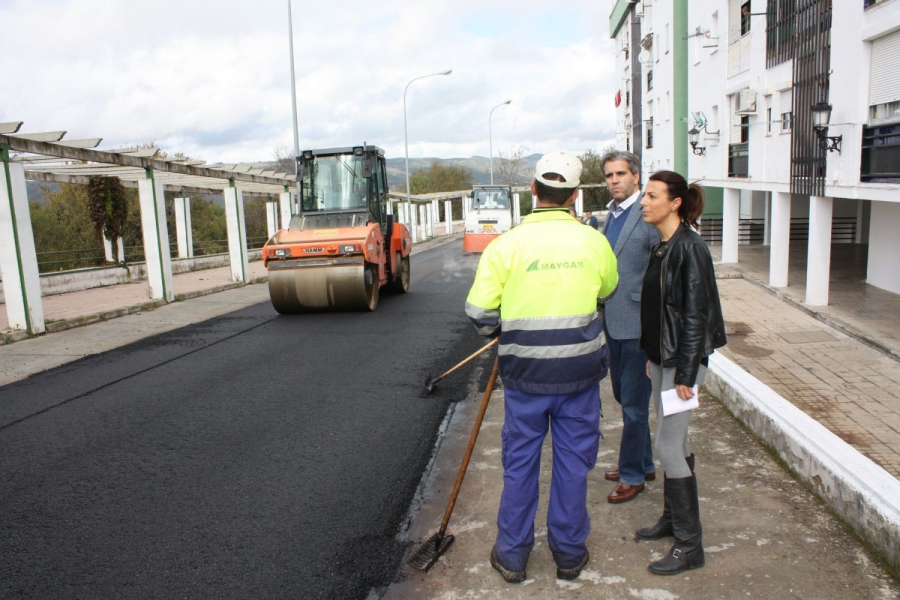 Los trabajos han arrancado en la barriada de El Fuerte.
