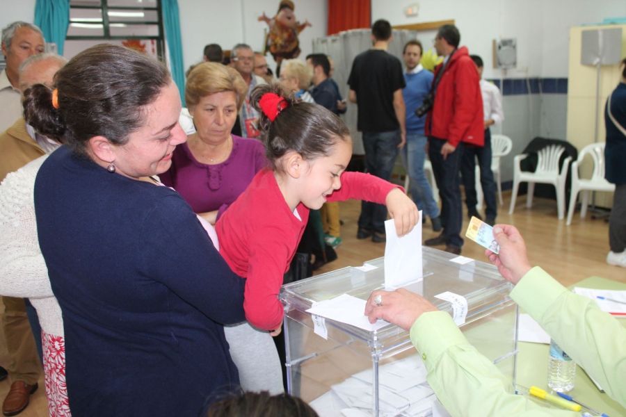 El Colegio Miguel de Cervantes está contando con una gran participación.
