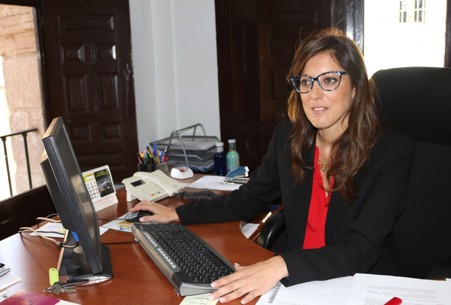 María del Carmen Martínez, delegada de Educación.