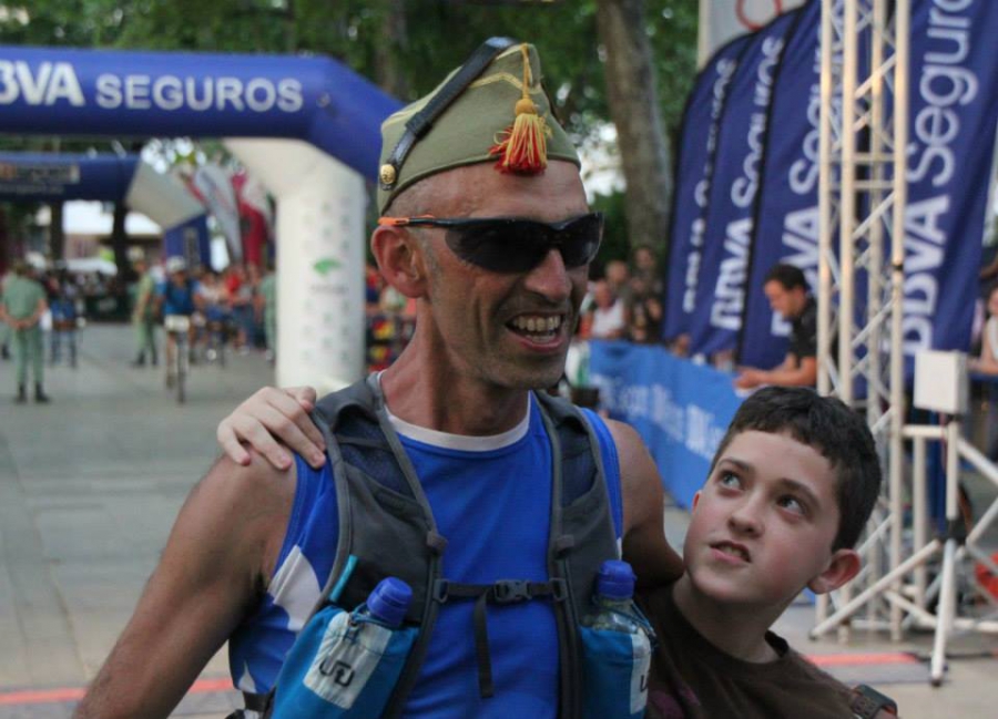 Cortés, de 47 años, parte con el objetivo de terminar la prueba