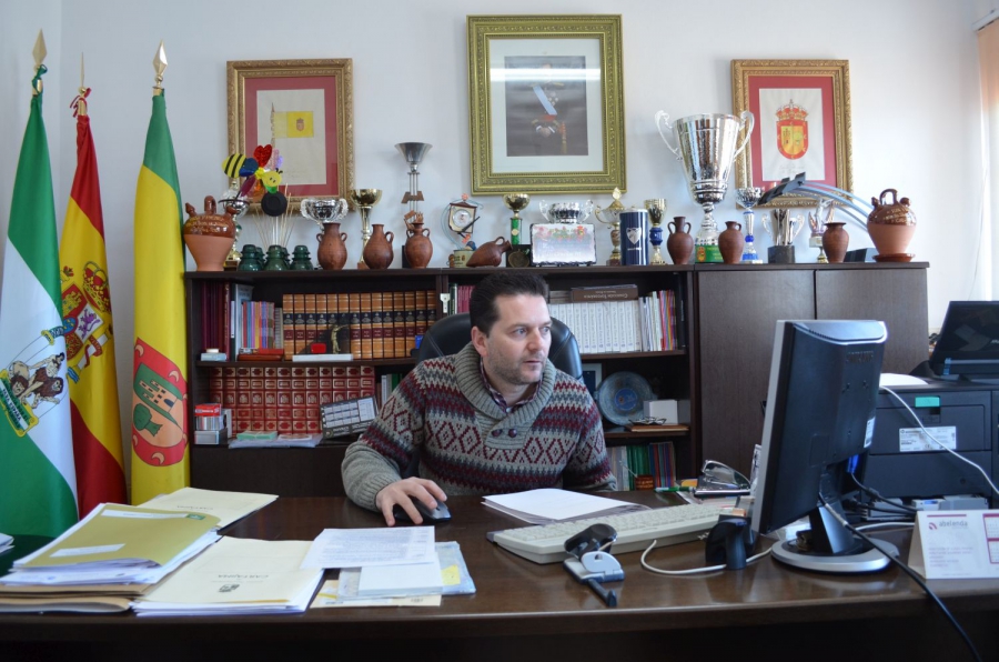Francisco Javier Benítez, alcalde de Cartajima.