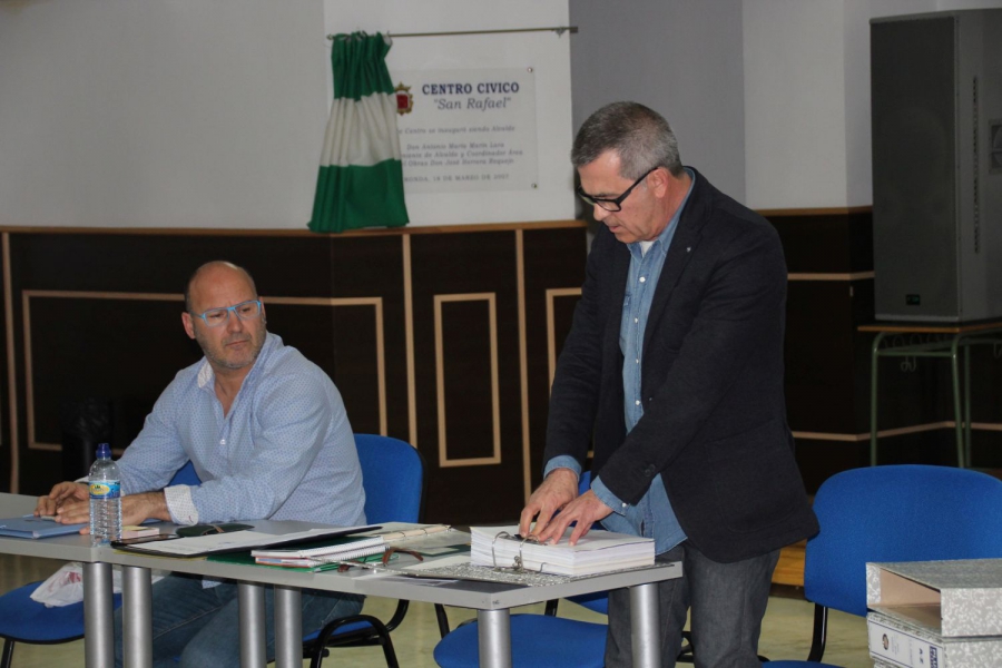 El presidente, José Manuel Ortega, expuso ante los asistentes la situación económica de la entidad