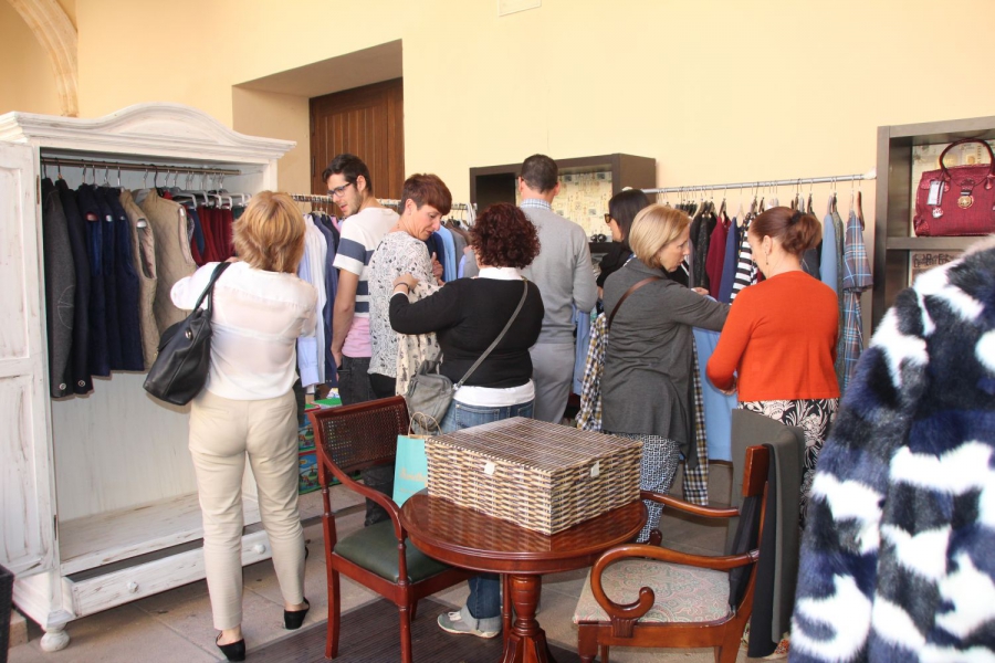 La feria podrá visitarse también durante la jornada de mañana.