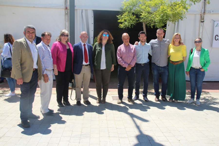 La Real Feria de Mayo se ha inaugurado esta mañana.