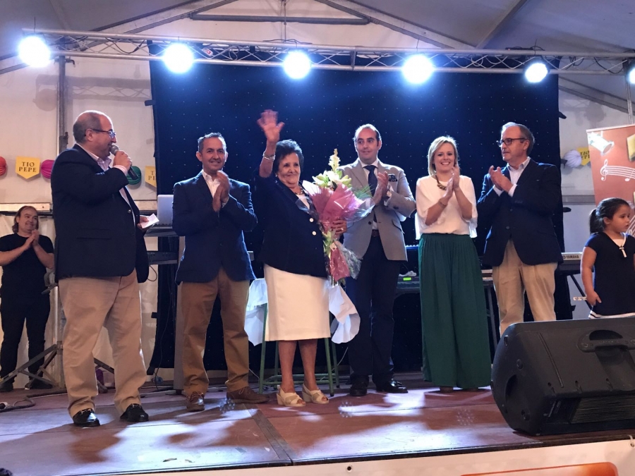 Teresa González ha sido seleccionada como vecina distinguida.