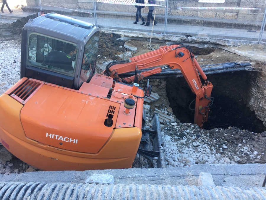 Los trabajos se van a llevar a cabo en una superficie de 300 metros cúbicos.